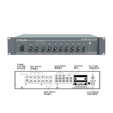 图片 CTRLPA  CT1306QC广播前置放大器	一年保修